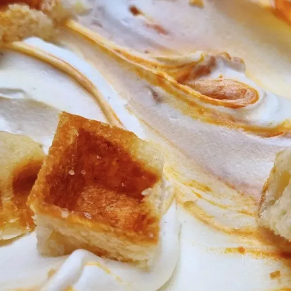 Textura înghețatei Gaufre de Liège